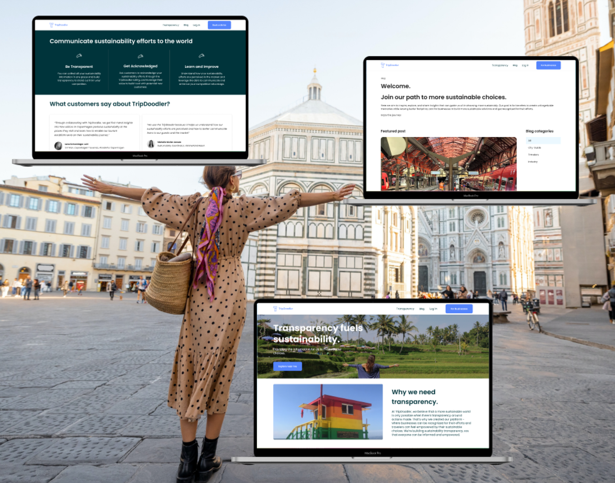 TripDoodler site redesign overview
